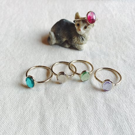 Elodie Pavie　エロディ・パヴィ　オーバルリング(Small)
