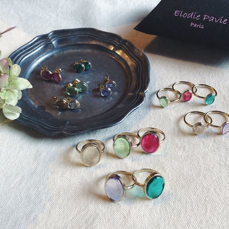 Elodie Pavie　エロディ・パヴィ　オーバルリング(Large)