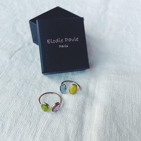 Elodie Pavie　エロディ・パヴィ　ガラス2カラーリング