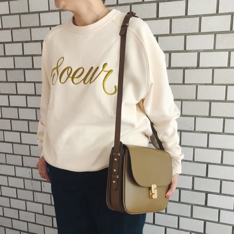 soeur スール　BELLISSIME MAX　レザーショルダーバック（大）