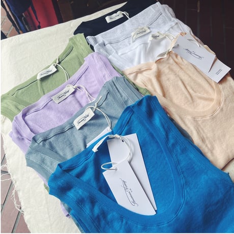 American Vintage アメリカンヴィンテージ MAS00  スピマコットンタンクトップ  sizeS