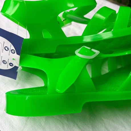 MÉDUSE　メデュース  ラバーグルカサンダル VERT FLUO 蛍光グリーン