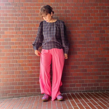 American Vintage アメリカンヴィンテージ PYM05 ジャージイージーワイドパンツ