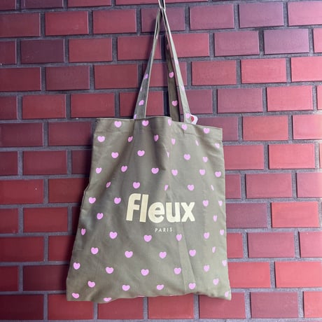 Fleux Paris  トートバッグ  ハート柄