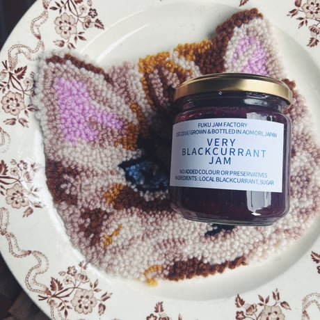 FUKU JAM FACTORY　VERY BLACKCURRANT JAM　ベリーブラックカラントジャム