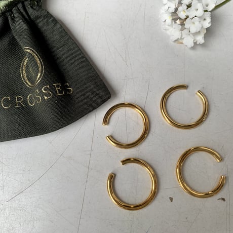 4CROSSES  フォークロッシーズ　4連リング　KIM