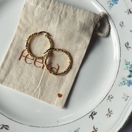 Feeka フィーカ　Boucles d'oreilles Camille　フープピアス