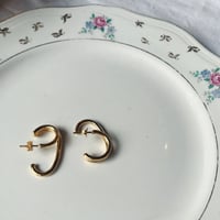 Feeka フィーカ　Boucles d'oreilles Tiffen ダブルラウンドフープピアス