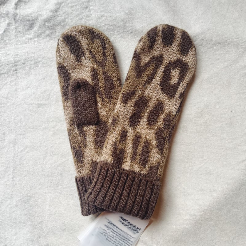 DAMSON MADDER ダムソン マダー レオパード柄ミトン | Havane