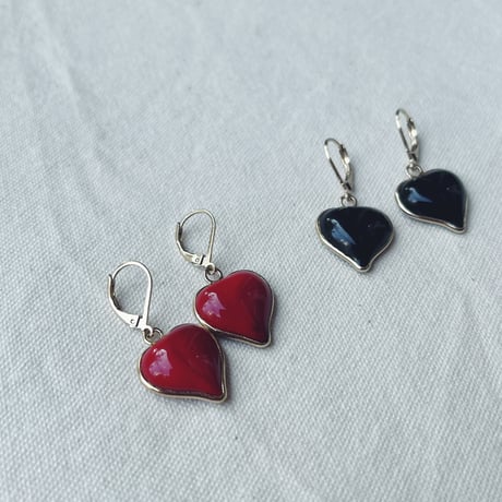 Elodie Pavie　エロディ・パヴィ　ハートピアス  （L)