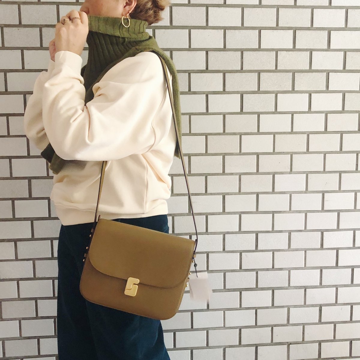 soeur スール BELLISSIME MAX レザーショルダーバック（大） | Havane