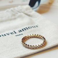 Nouvel Amour ヌーベルアムール　ホワイトジルコニアリング