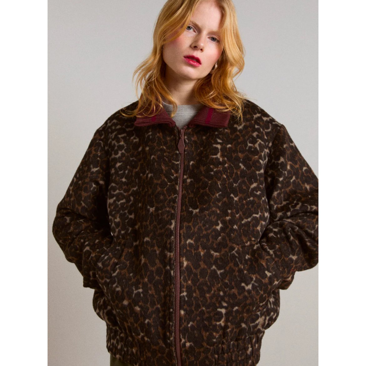 DAMSON MADDER ダムソンマダー　レオパードベスト 8サイズ DAMSON MADDER ダムソン マダー レオパード柄ボンバージャケット | Havane