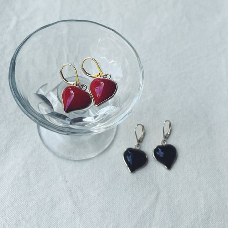 Elodie Pavie　エロディ・パヴィ　ハートピアス  （L)