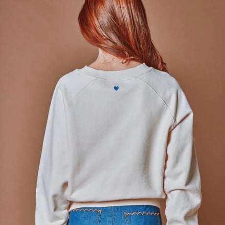 EMILE ET IDA エミールエイダ   オーガニックコットンロゴスウェット（3colors）