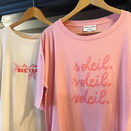 EMILE ET IDA エミールエイダ  ロゴTシャツ (3colors)