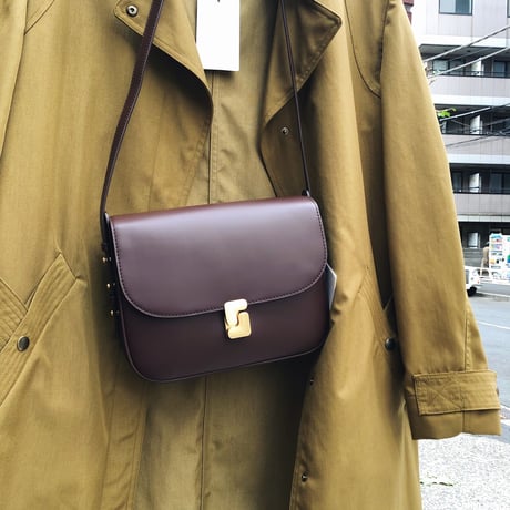 soeur スール　BELLISSIME MAX　レザーショルダーバック（大）