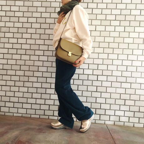 soeur スール　BELLISSIME MAX　レザーショルダーバック（大）