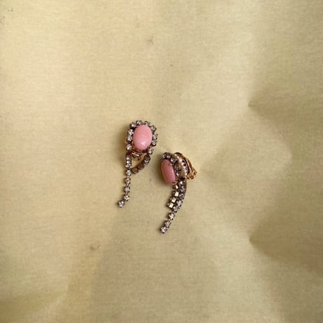 HUE ヒュー Comet pierced earrings【Pink】