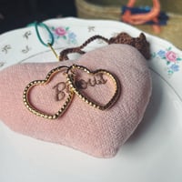 Feeka フィーカ　Boucles d'oreilles Aime　ハートフープピアス