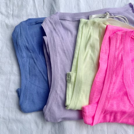 American Vintage アメリカンヴィンテージ MAS00  スピマコットンタンクトップ New color !  sizeS,M