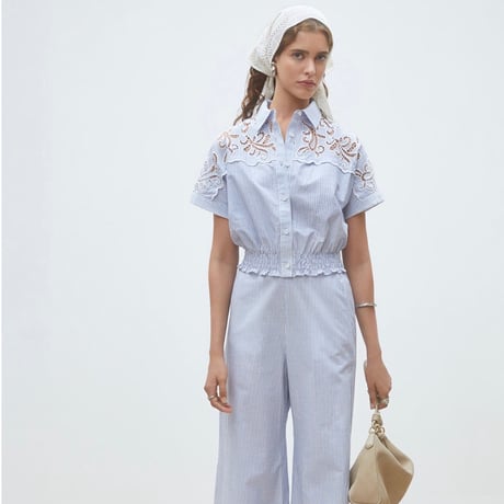 SUNCOO PARIS サンクーパリ トライアングルスカーフ