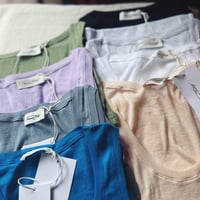 American Vintage アメリカンヴィンテージ MAS00  スピマコットンタンクトップ  sizeS