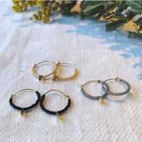 Nouvel Amour  ヌーベルアムール    ビーズフープピアス