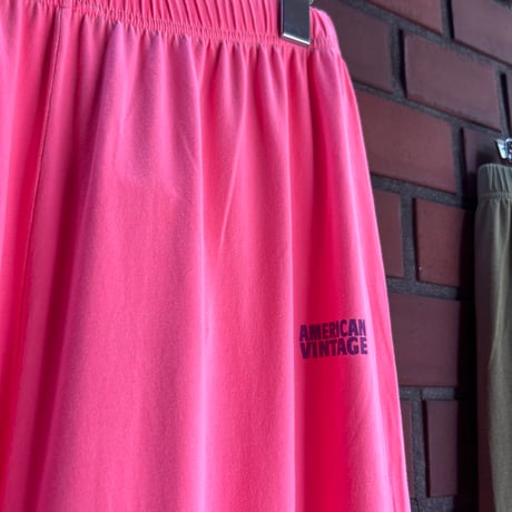 American Vintage アメリカンヴィンテージ PYM05 ジャージイージーワイドパンツ