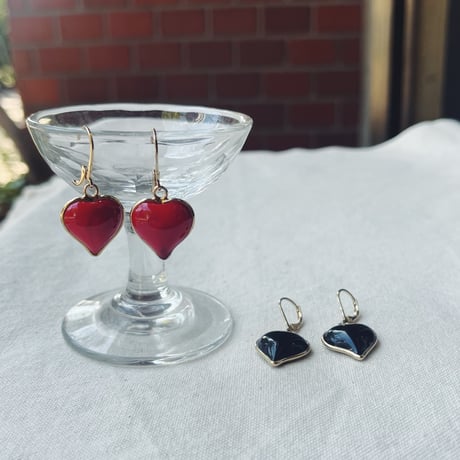 Elodie Pavie　エロディ・パヴィ　ハートピアス  （L)