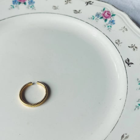 Feeka フィーカ　Bague Suki　ゴールドリング