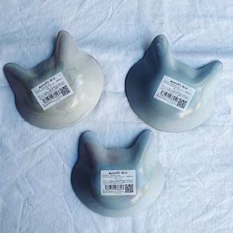 Nathalie Lete ナタリーレテ Cat face glass plate