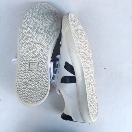 VEJA ヴェジャ  ESPLAR  レザースニーカー   EXTRA-WHITE BLACK (MENS)