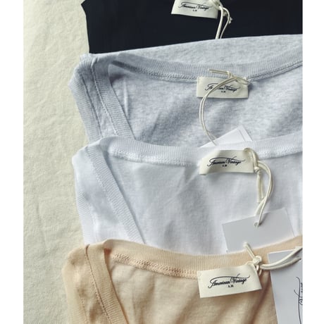 American Vintage アメリカンヴィンテージ MAS00  スピマコットンタンクトップ  sizeS