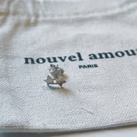 Nouvel Amour  ヌーベルアムール  ３スター片耳ピアス