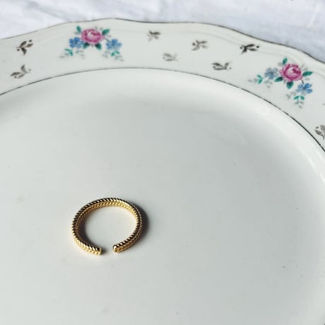 Feeka フィーカ　Bague Suki　ゴールドリング