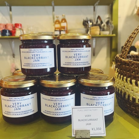 FUKU JAM FACTORY　VERY BLACKCURRANT JAM　ベリーブラックカラントジャム
