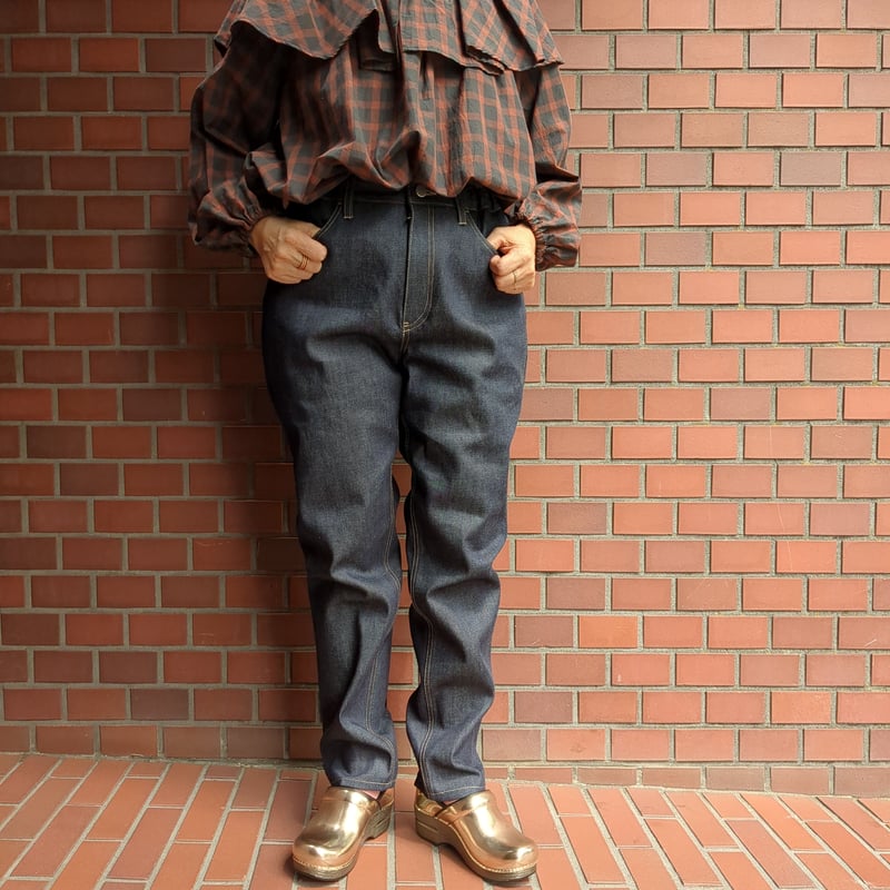 t.yamai paris ティヤマイ パリ デニムテーパードパンツ | Havane 