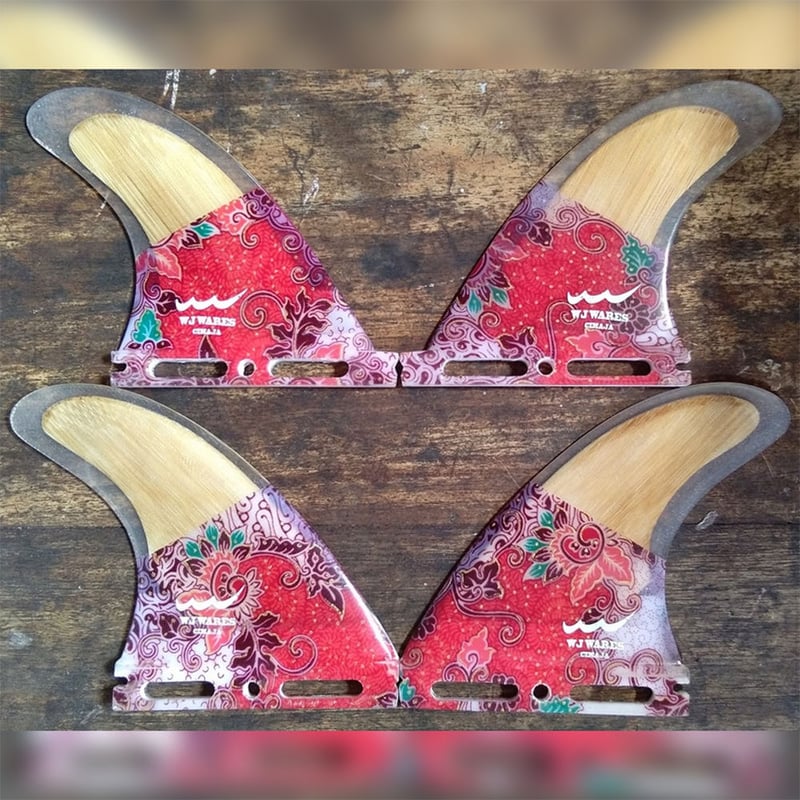 フューチャー, クワッドフィン, Mサイズ, バンブーバティック