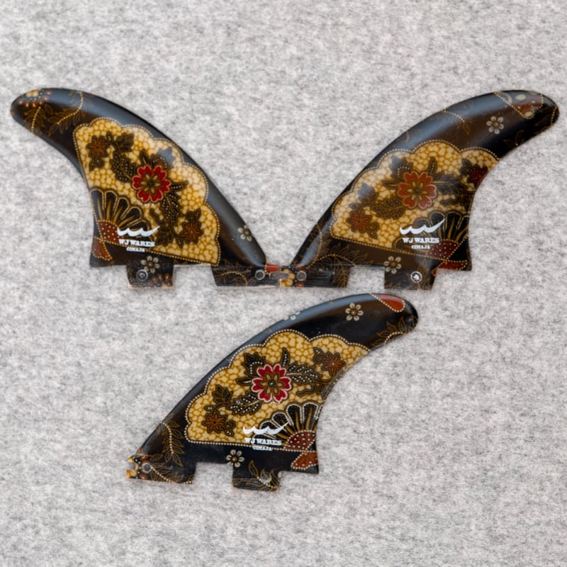 FCS トライフィン Mサイズ キモノフィン 鱗文様