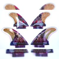 シングルフィン, 8インチ, ウッドフィン | WJ WARES