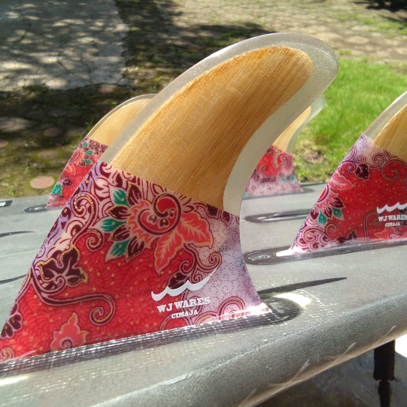 フューチャー, クワッドフィン, Mサイズ, バンブーバティック