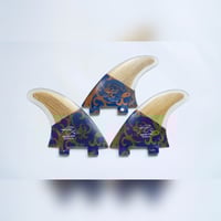 FCS トライフィン Mサイズ バティックフィン ハイビスカス | WJ WARES