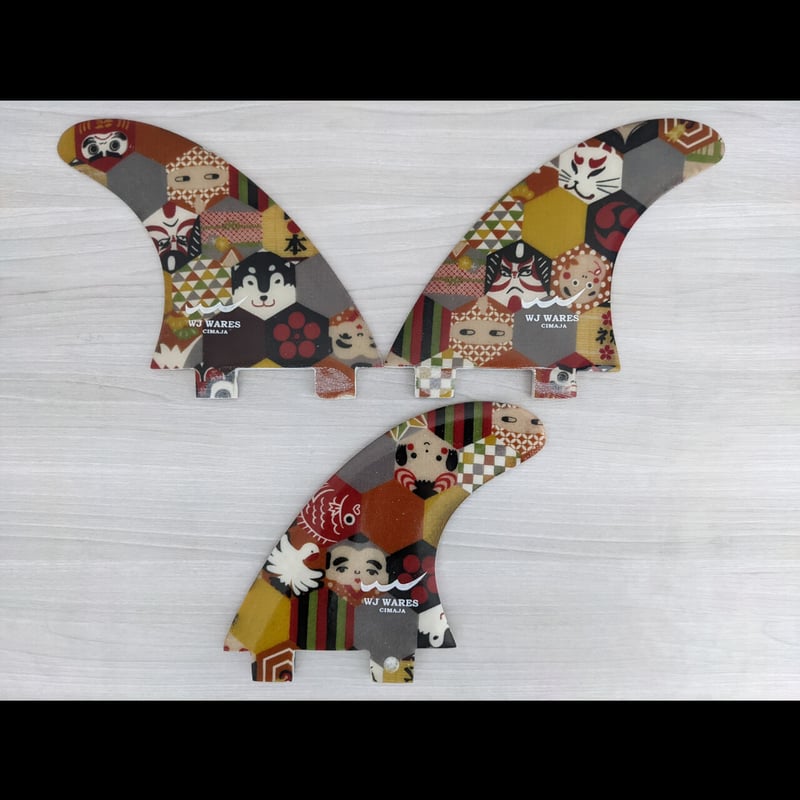 FCS トライフィン Mサイズ キモノフィン FCS トライフィン Mサイズ キモノフィン | WJ WARES