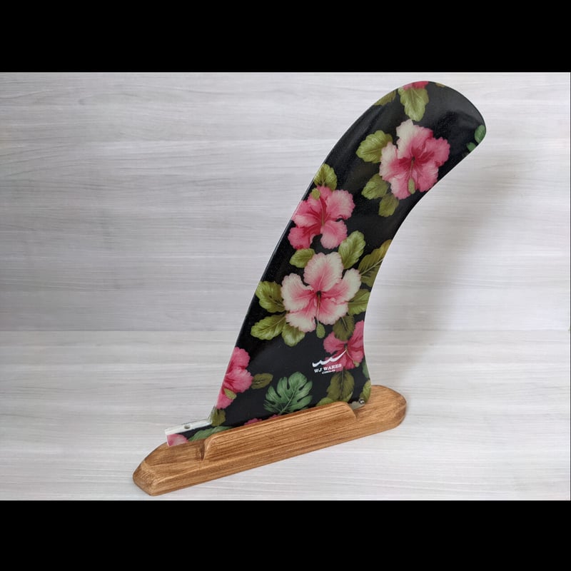 シングルフィン 9.25 インチ バティック ハイビスカス | WJ WARES