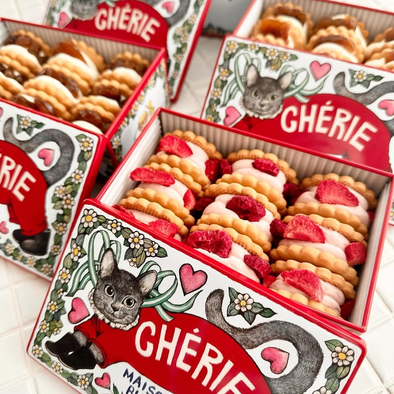 ヒグチユウコ CHERIE シェリー メゾンドビスキュイ コラボ缶 【公式通販】