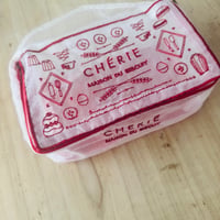 CHÉRIE/BT 【赤】ビスキュイ缶ポーチ1枚 | CHERIE
