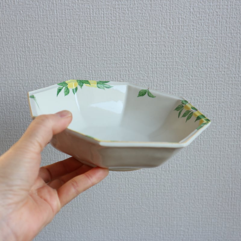 八角深皿6寸（檸檬）/ 阿部慎太朗 | モノスタイル . shop