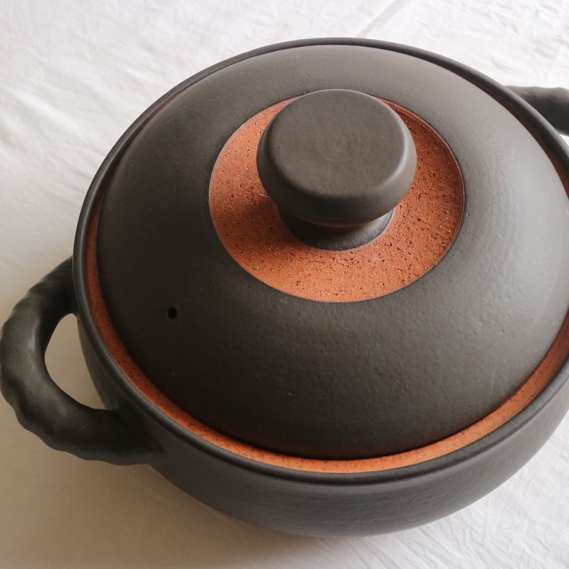 土鍋 土鍋F・黒 / 廣川純 | モノスタイル . shop