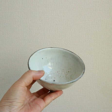 粉引飯碗 / 高木剛